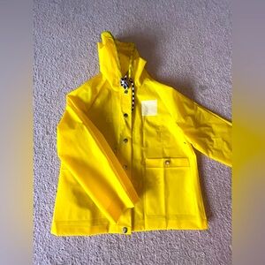 Yellow Proenza Schuler rain jacket